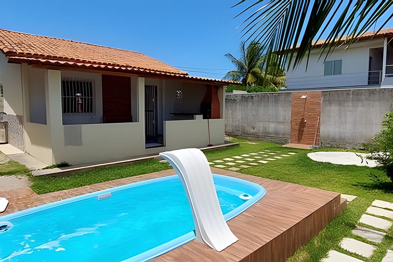 Casa de praia para temporada - Guriri com piscina Cod 17