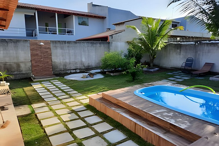 Casa de praia para temporada - Guriri com piscina