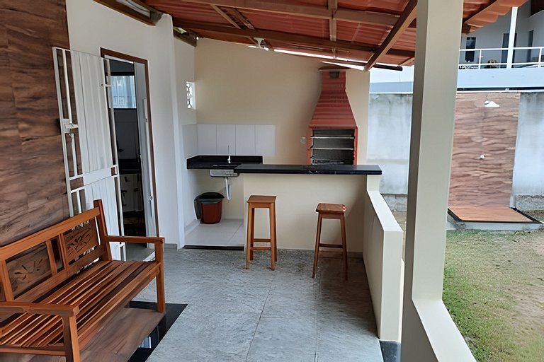 Casa de praia para temporada - Guriri com piscina Cod 17