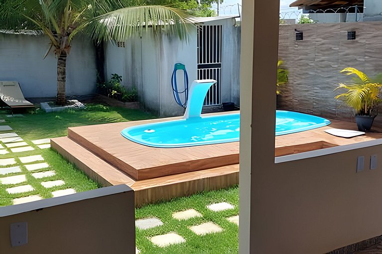 Casa de praia para temporada - Guriri com piscina Cod 17