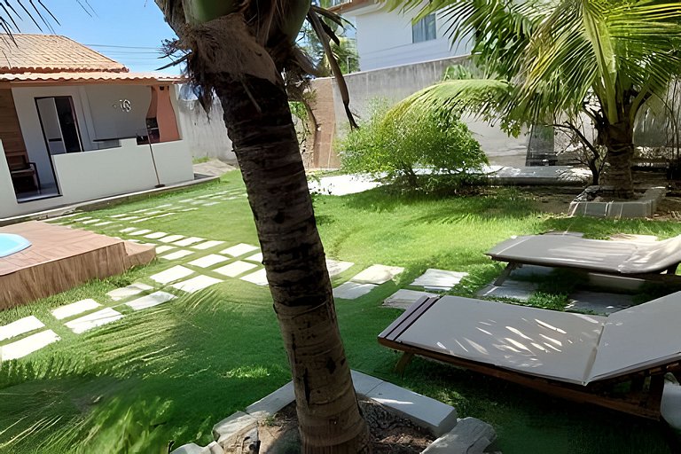Casa de praia para temporada - Guriri com piscina