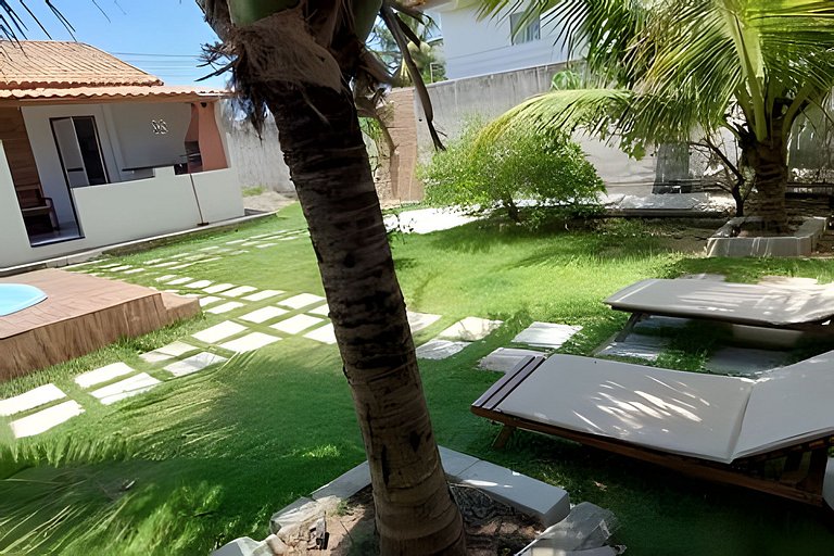 Casa de praia para temporada - Guriri com piscina