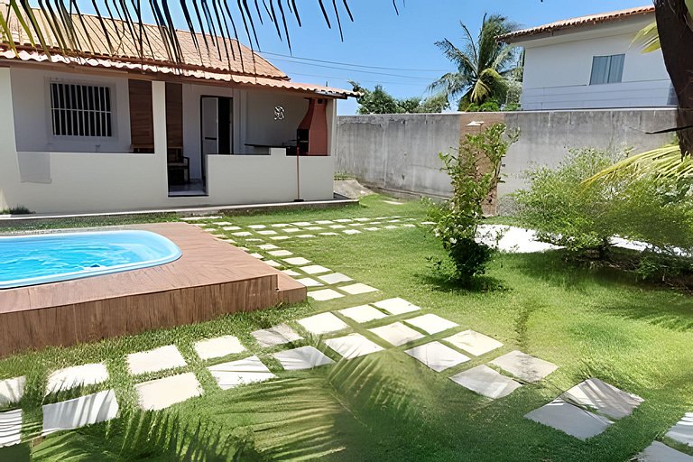 Casa de praia para temporada - Guriri com piscina