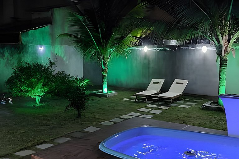 Casa de praia para temporada - Guriri com piscina